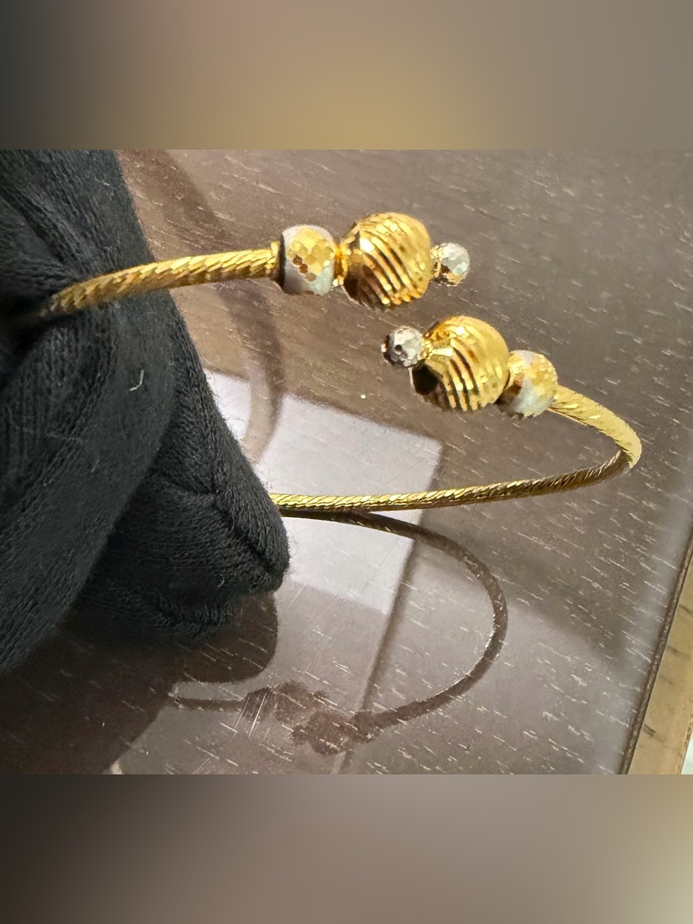 22k gold bracelet